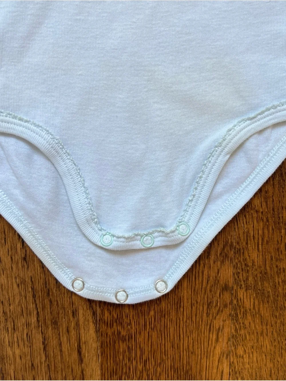 2 Petit Bateau Long-Sleeve Baby One-Piece Bodysuit - Pink / L.Blue w/fawn